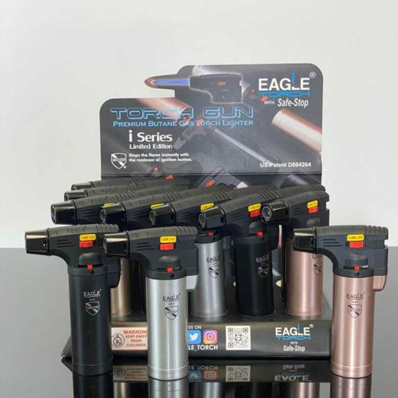 Eagle Torch - Medium Gun Torch PT101I (Pack of 15) – Zenn Vapes