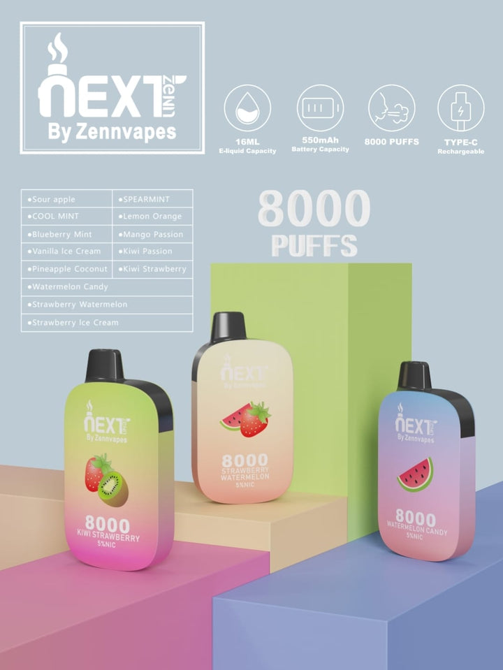 xenz vape Sakura Grape CrazyAce B15000