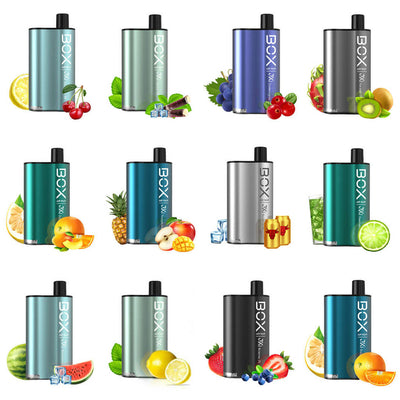 AIRBAR BOX 5000 PUFFS ( 1 COUNT ) BUY 2 OR MORE FOR 15% OFF. 30% OFF WITH PURCHASE OF 10.