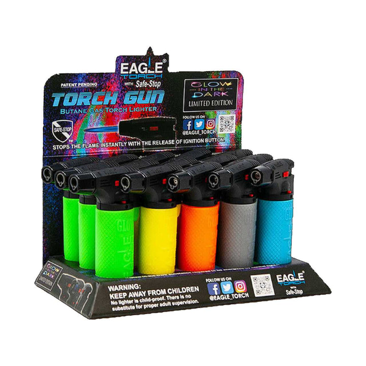 Eagle Torch - Butane Gas lighter PT101GD (Pack of 15) – Zenn Vapes