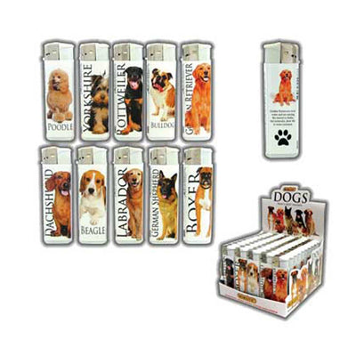 WINLITE -  Dogs Theme lighter 80-25DG (Pack of 50)