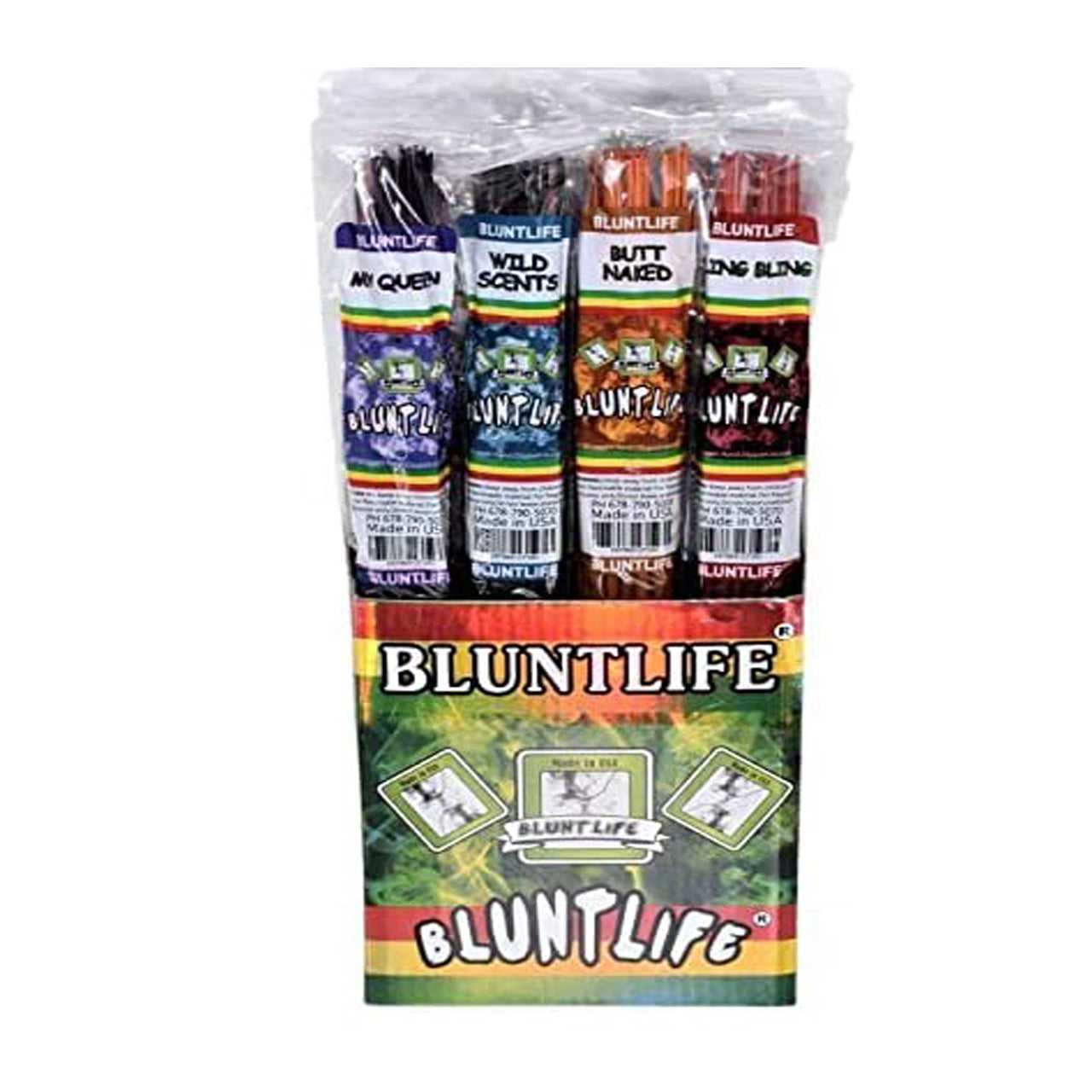 BLUNTLIFE -  19" Incense Sticks 24 Assorted - Pack of 30